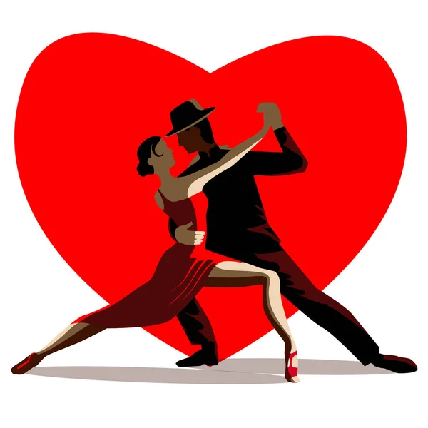 Hermosa pareja bailando tango. Una mujer con un vestido rojo y un hombre con un traje negro y sombrero. vector, gráfico vectorial © JUVART imagen #407148914 Hermosa pareja bailando tango. Una mujer con un vestido rojo y un hombre con un traje negro y sombrero. vector, gráfico vectorial © JUVART imagen #407148914