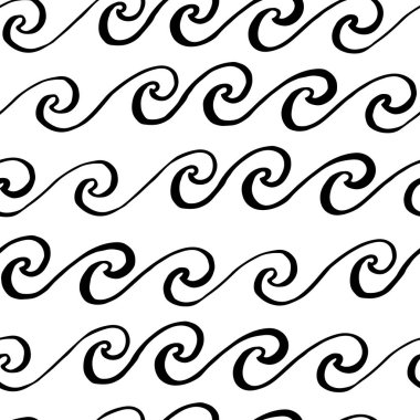 Dalga, deniz tarzı ile Seamless Modeli. 