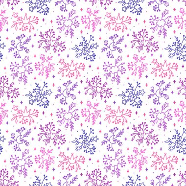 çiçek seamess desen 