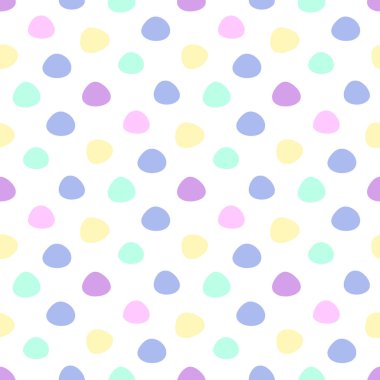 Şirin soyut desen basit öğe çizilmiş daire.