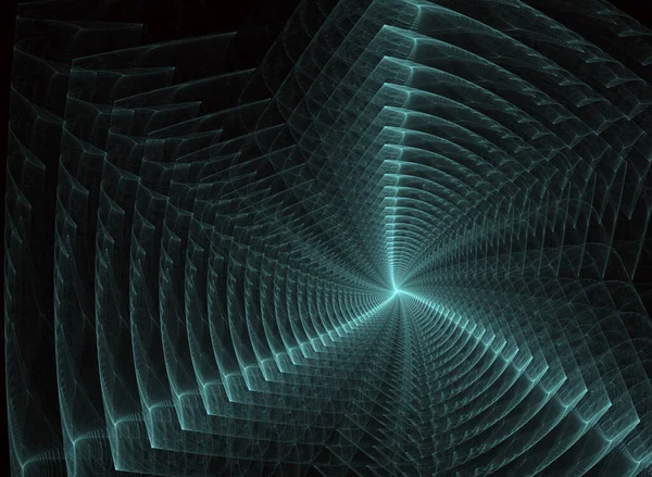 Parlak renklerde dönme illüzyonuyla çift fraktal spiral parlak renklerde dönme illüzyonu ile çift fraktal spiral..