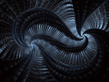 Soyut fraktal arkaplan spiral bilgisayar tarafından oluşturulmuş görüntü. Duvar kağıdı, albüm, poster ve kitapçık için güzel soyut bir arkaplan. Yaratıcı grafik tasarımı için fraktal dijital sanat.