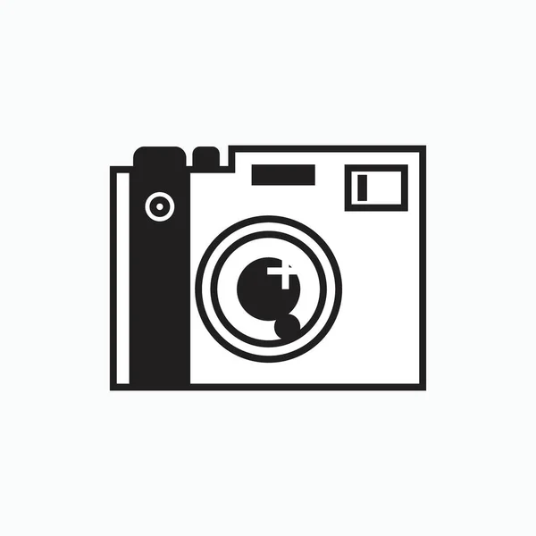 Digital Camera Icon Logo Isolated Sign Symbol Vector Illustration Collection — Stock Vector