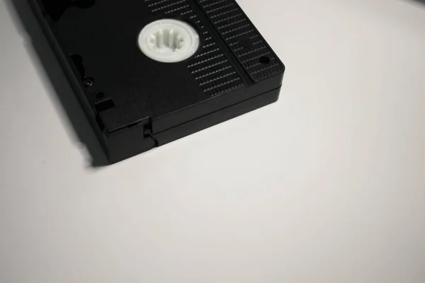 Old Videotapes Gray Background — Stock Photo, Image
