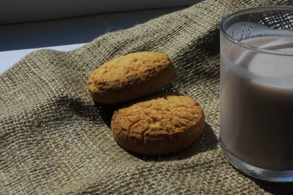 Galletas Trozo Tela — Foto de Stock