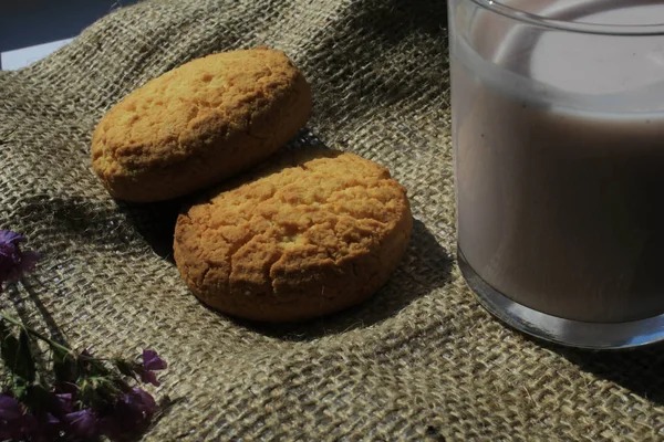 Galletas Trozo Tela — Foto de Stock