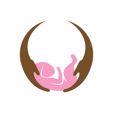 Yeni doğan bebek tutan eller