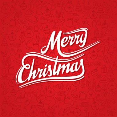 Mutlu noel kartı tasarımı