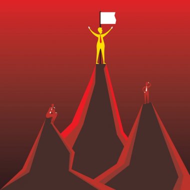 başarılı işadamları kavramı