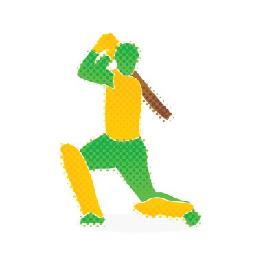 ateş tasarım isabet kriket oyuncusu