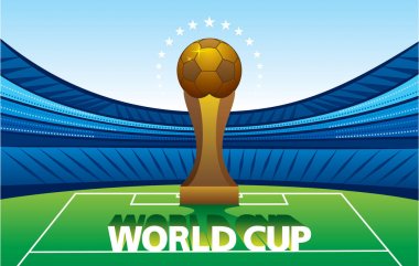 Futbol Dünya Kupası poster tasarımı