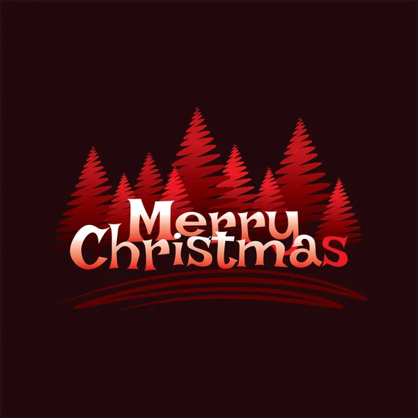 Kreatywne Wesołych kartki Boże Narodzenie — Wektor stockowy