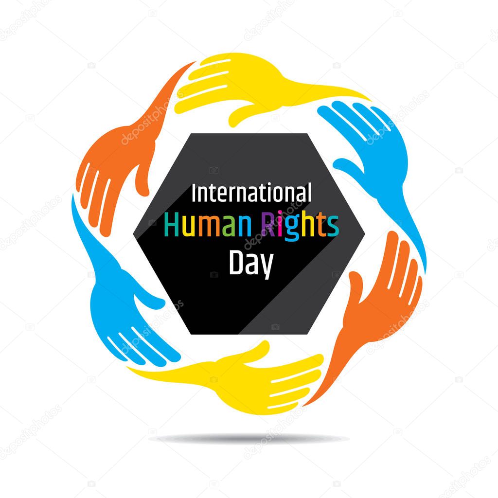 illustration of International Human Rights Day.