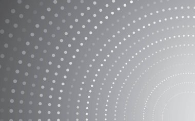 Minimum kapak ya da poster tasarımı. Gri nokta yarım ton gradyan arkaplanı.