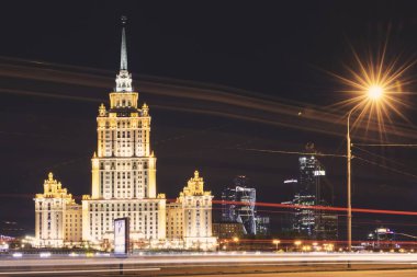 Moskova cityscape görünümü otel Ukrayna