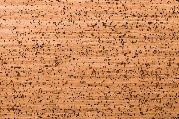Закрыть задний план и текстура пробковой доски Деревянная поверхность, природный продукт промышленной — стоковое фото