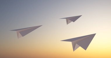 Kariyere başlamak için soyut iş sembolü - 3D İllüstrasyon