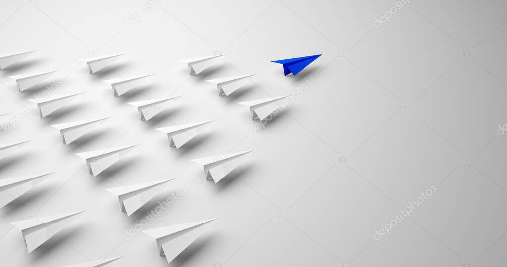 abstract business symbol for starting career - 3D Illustration