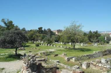 Atina'da Ancient Agora