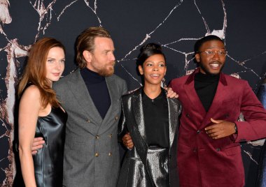 Rebecca Ferguson, Ewan Mcgregor, Kyliegh Curran & Zackary Momoh