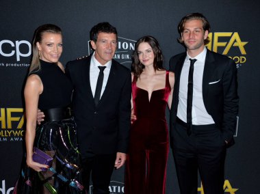 Antonio Banderas, Nicole Kimpel, Stella Banderas & Eli Meyer