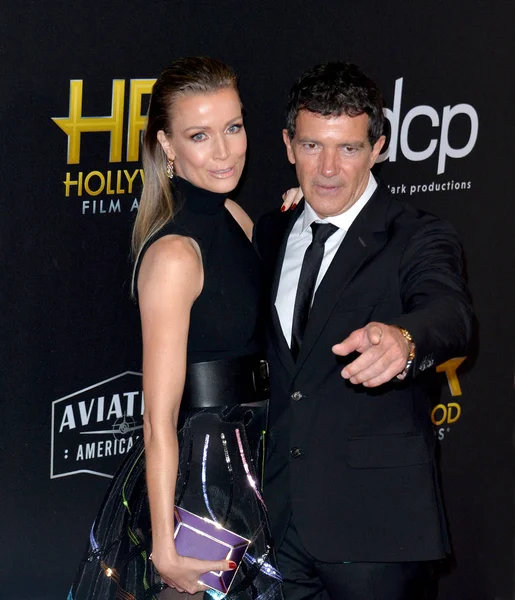 Antonio Banderas & Nicole Kimpel —  Fotos de Stock