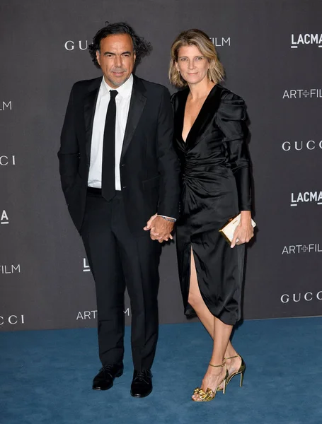 Alejandro González Inarritu & Maria Eladia Hagerman — Foto de Stock