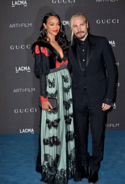 Zoe Saldana & Marco Perego