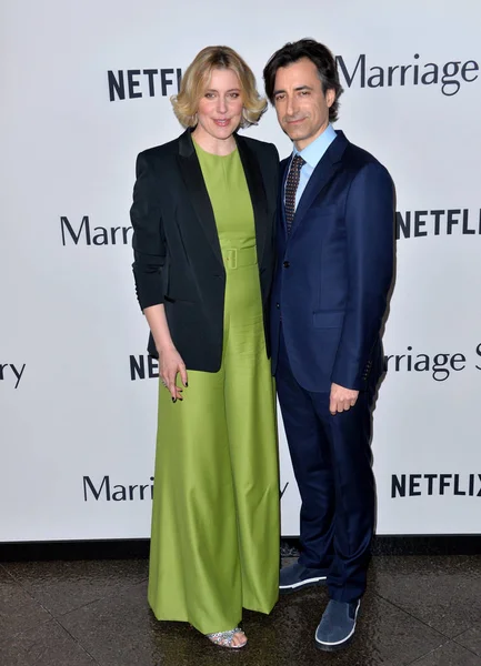 Greta Gerwig & Noah Baumbach — Foto de Stock