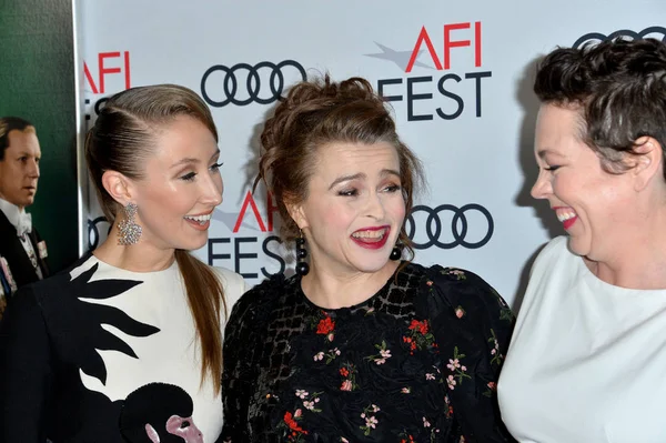 Erin Doherty, Helena Bonham Carter y Olivia Colman — Foto de Stock