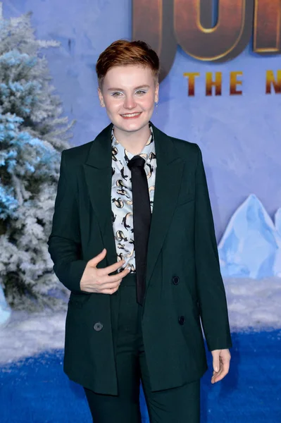 Los Angeles Usa December 2019 Morgan Turner World Premiere Jumanji — Stock Photo, Image