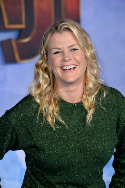 Los Angeles Eua Dezembro 2019 Alison Sweeney Estreia Mundial Jumanji — Fotografia de Stock