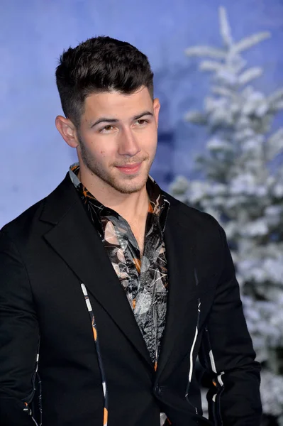 Los Angeles Eua Dezembro 2019 Nick Jonas Estreia Mundial Jumanji — Fotografia de Stock