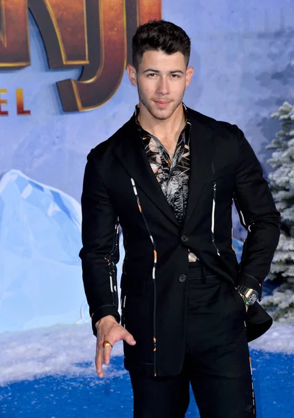 Los Angeles États Unis Décembre 2019 Nick Jonas Première Mondiale — Photo