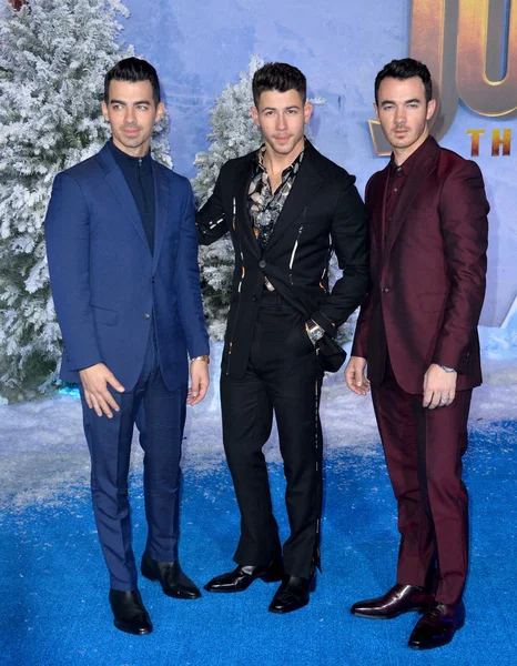 Los Angeles Usa Prosince 2019 Joe Jonas Nick Jonas Kevin — Stock fotografie