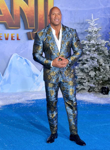 Los Angeles Usa Dezember 2019 Dwayne Johnson Bei Der Uraufführung — Stockfoto