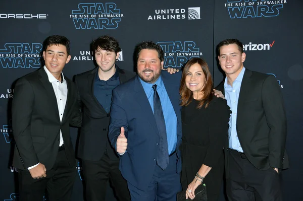 Greg Grunberg, Elizabeth Grunberg, Jake Grunberg, Ben Grunberg y Sam Grunberg —  Fotos de Stock