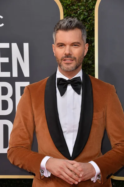 Los Angeles Usa January 2020 Gibson Arriving 2020 Golden Globe — Stock Photo, Image