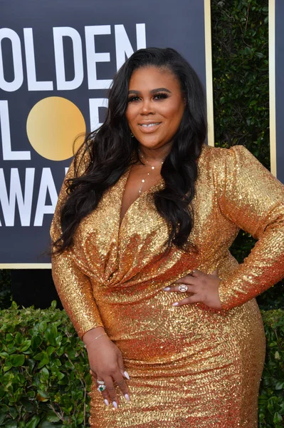 Los Angeles Usa January 2020 Nina Parker Arriving 2020 Golden — Stock Photo, Image