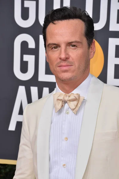 Los Angeles États Unis Janvier 2020 Andrew Scott Arrive Aux — Photo