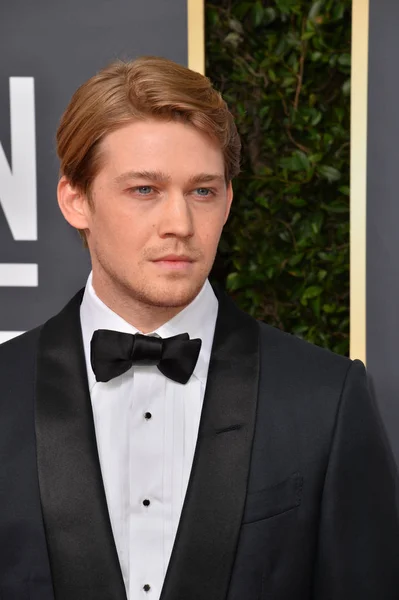 Los Angeles Usa Januari 2020 Joe Alwyn Arriveert Bij Golden — Stockfoto