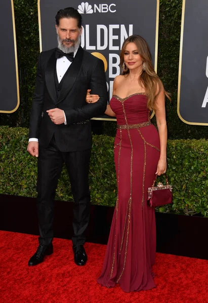 Los Angeles Usa Januar 2020 Sofia Vergara Joe Manganiello Bei — Stockfoto