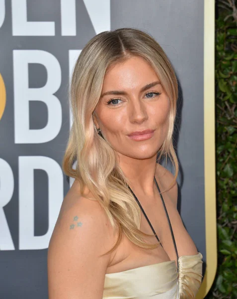 Los Angeles États Unis Janvier 2020 Sienna Miller Arrive Aux — Photo