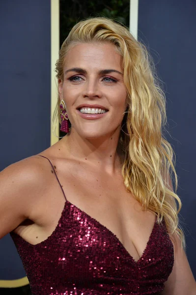 Los Angeles Usa January 2020 Busy Philipps Arriving 2020 Golden — Stock Photo, Image