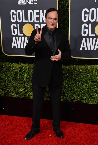 Los Angeles Usa January 2020 Quentin Tarantino Arriving 2020 Golden — Stock Photo, Image