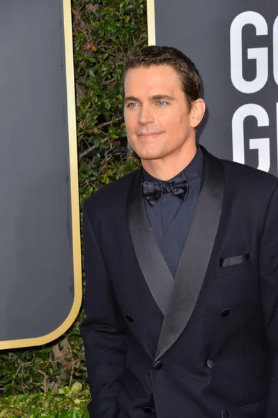 Los Ángeles Enero 2020 Matt Bomer Llega Los Premios Globo — Foto de Stock