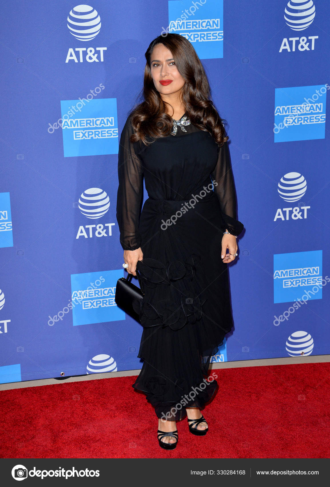Palm Springs03 2020 Salma Hayek 2020 Palm Springs International Film Stock Editorial Photo C Featureflash 330284168