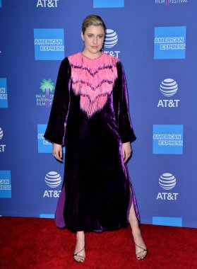 Palm Springs03, 2020: Greta Gerwig Palm Springs Uluslararası Film Festivali Galasında