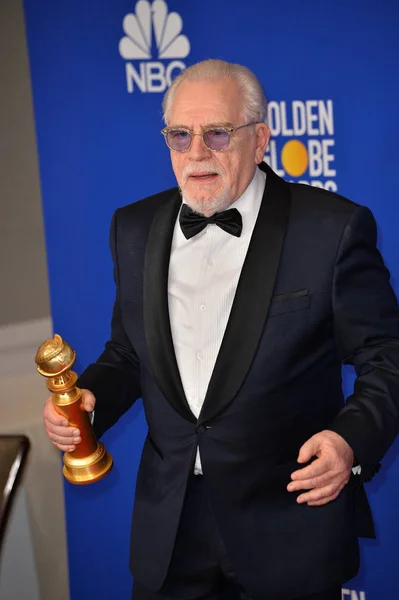 Los Angeles Usa Januar 2020 Brian Cox Presseraum Bei Der — Stockfoto