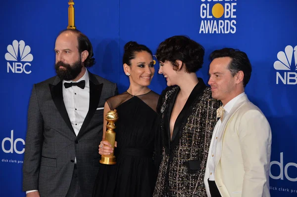 Los Ángeles Enero 2020 Brett Gelman Sian Clifford Phoebe Waller — Foto de Stock